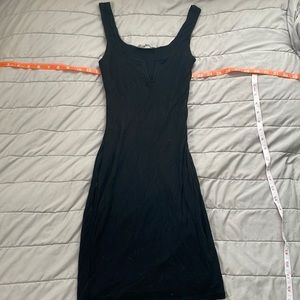 black body con dress